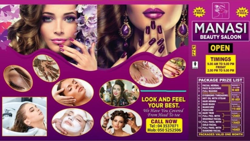 Manasi Salon Special Offers Packages
