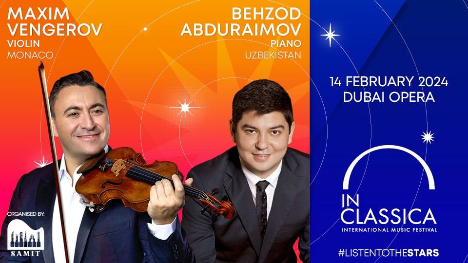 Dubai Opera Maxim Vengerov Violin Virtuoso HiDubai Deals